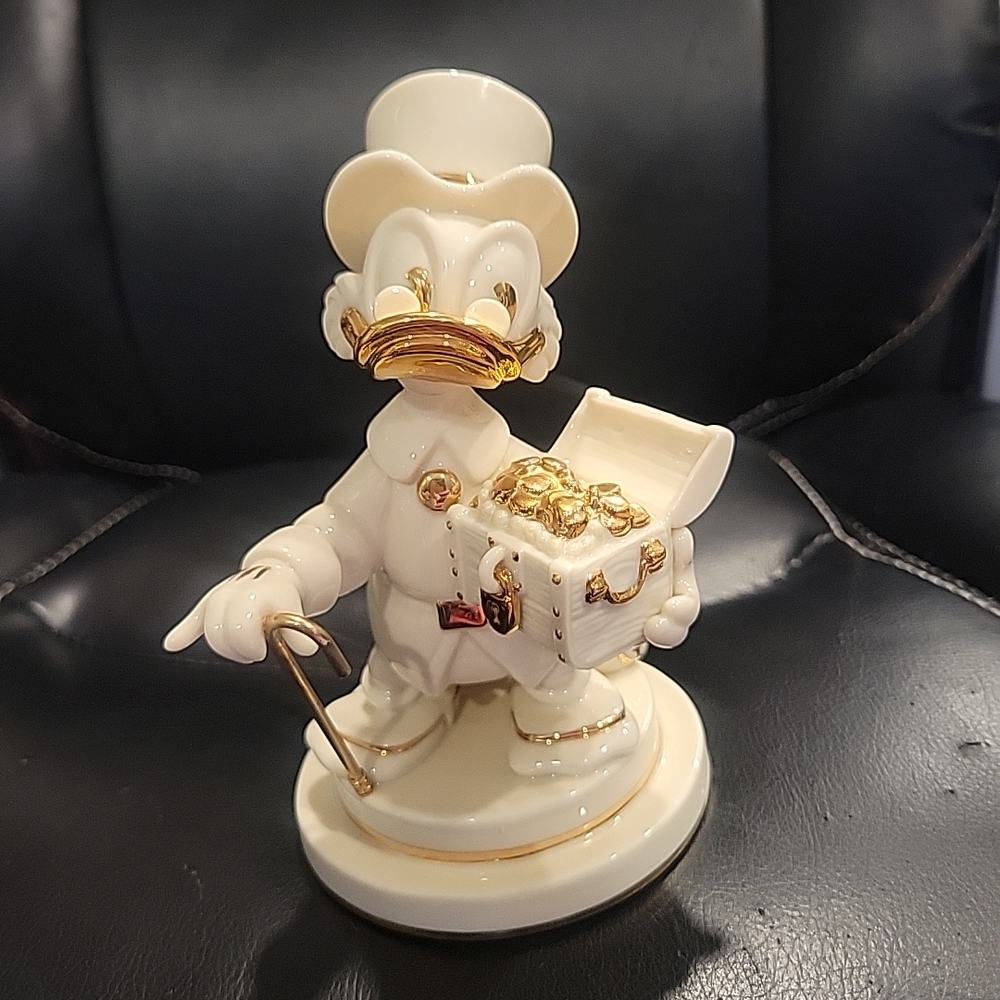 Lenox Disney Showcase “Uncle Scrooge’s Evening Adventure” no Box Or Coa